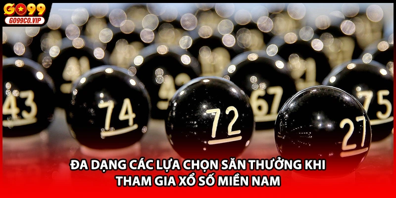 Đa dạng các lựa chọn săn thưởng khi tham gia xổ số miền nam